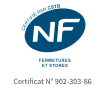 certification NF volet roulant easy réno - Loubat Fermetures